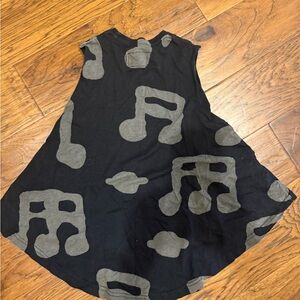 Nununu Black and Gray Dress